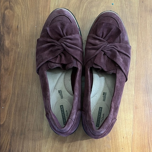 Collection B Shoes - Collection clarks Women's Burgundy Loafers